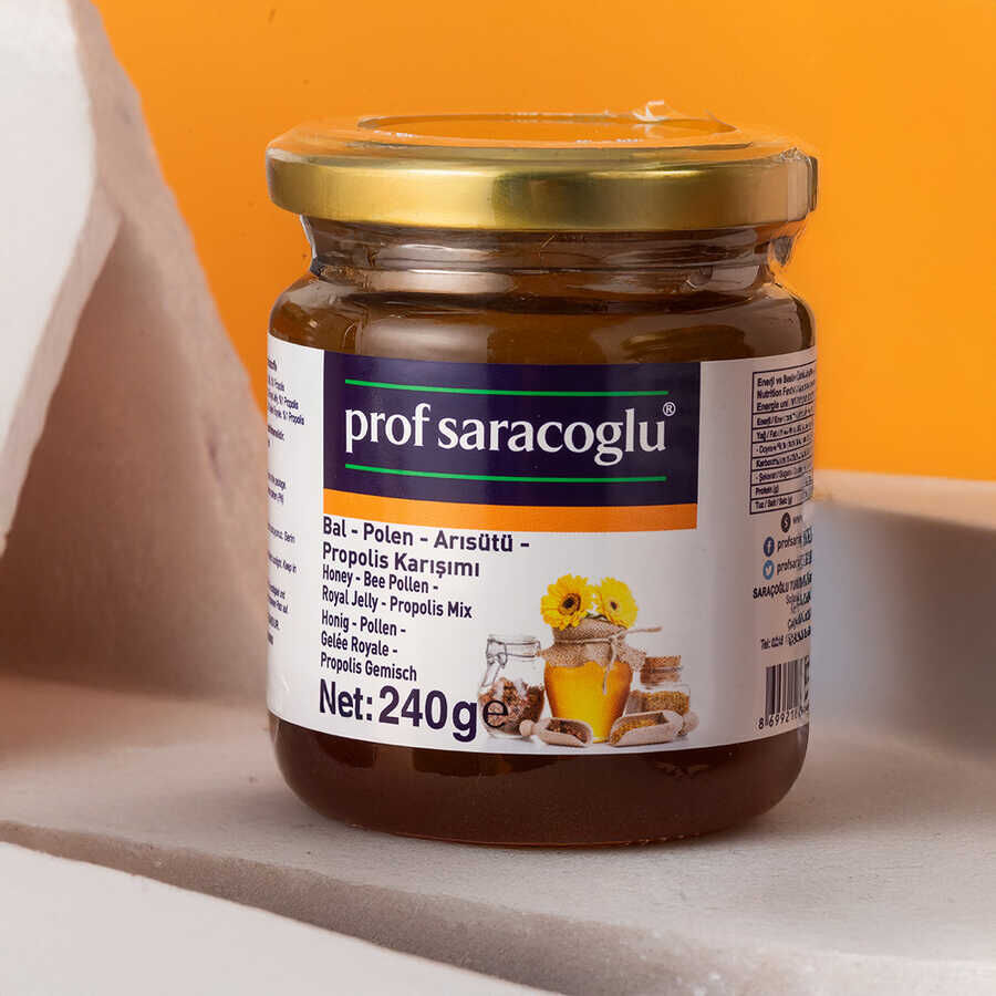 Bal Polen Arisutu Propolis Karisimi Ari Grubu Urunleri Profsaracoglu 3788 81 B