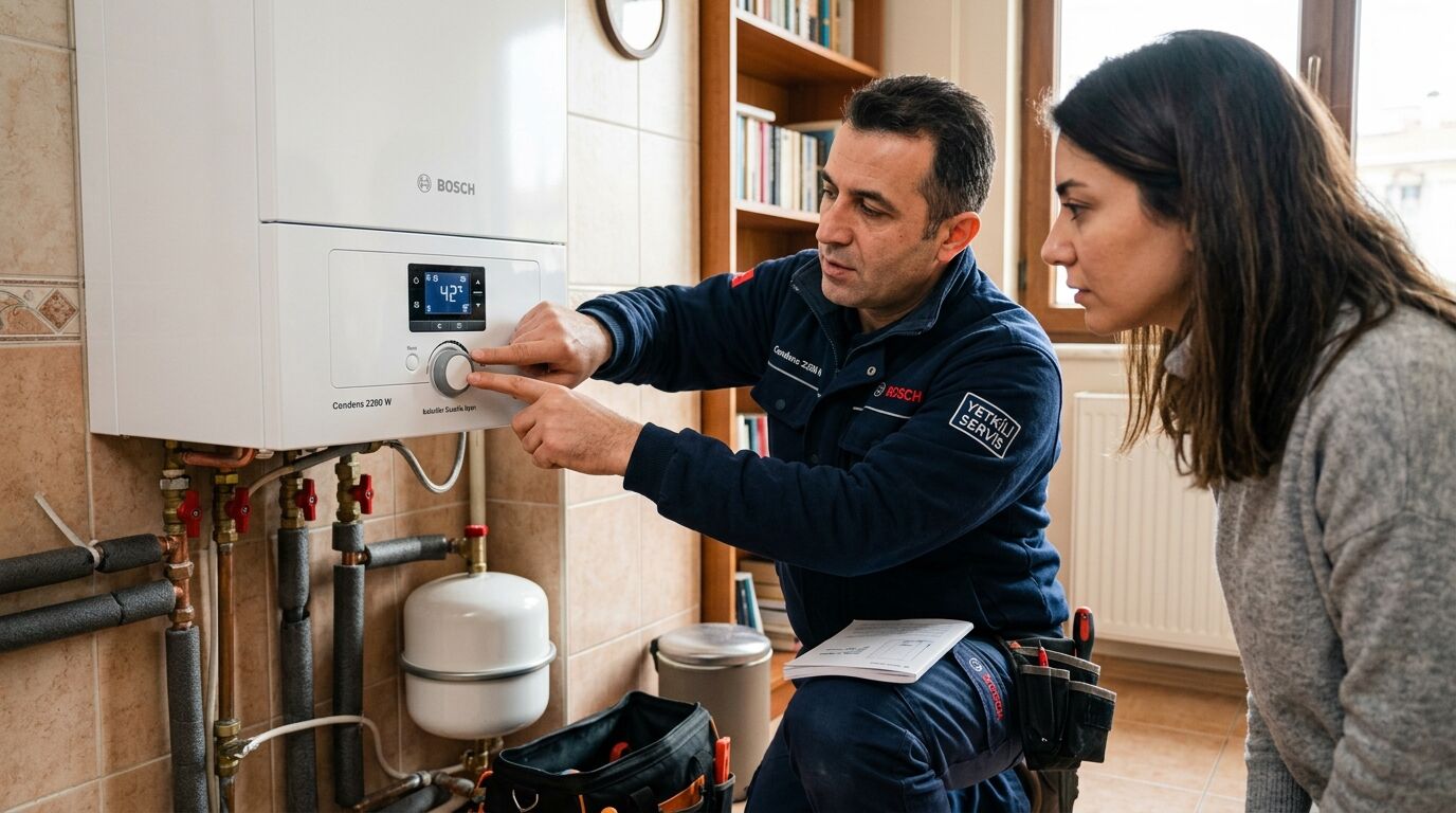 Bosch Kombi Sicaklik Ayari Nasil Yapilir