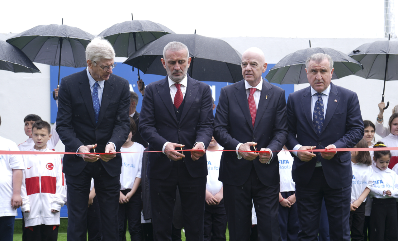 Fifa Arena Arsene Wenger Tff Başkanı Ibrahim Hacıosmanoğlu Osman Aşkın Bak