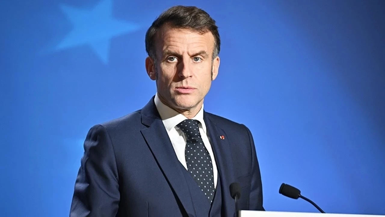 Macrondan Trumpa Tepki Ne Hos Ne De Seviyeli 4Vvd.jpg