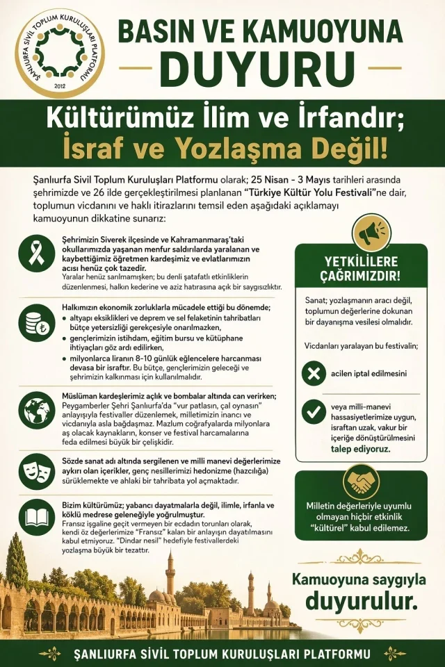 Sanliurfa Kultur Yolu Festival