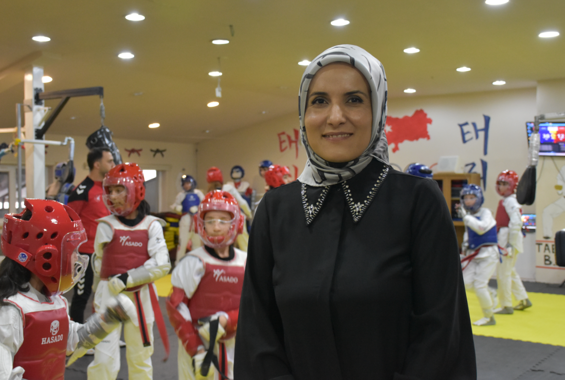 Tekvandocu Polis Geleceğin Şampiyonlarını Yetiştiriyor Zehra Öcek-1