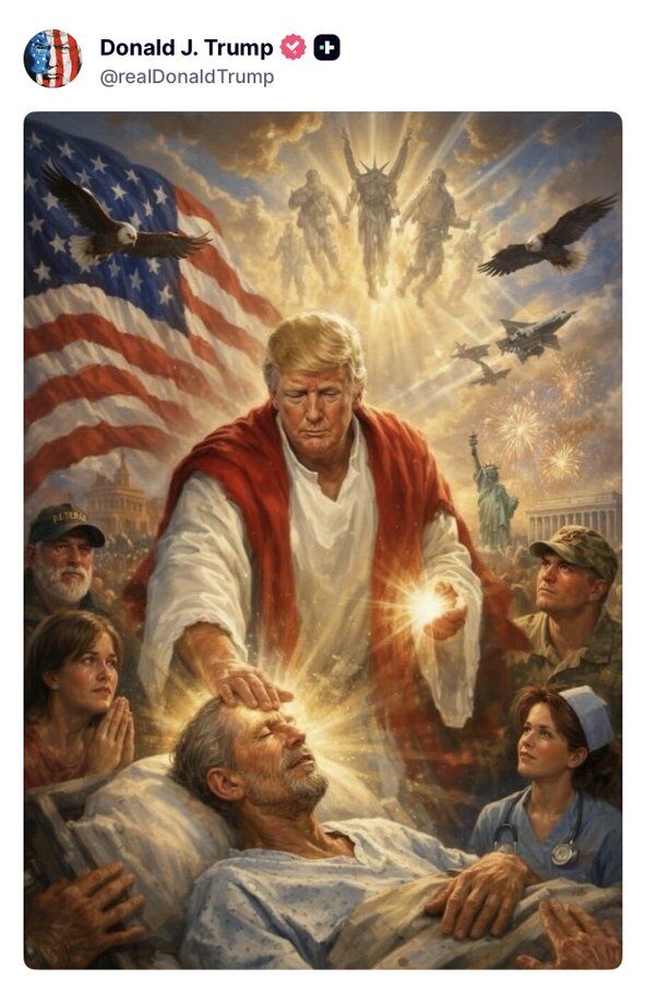 Trump Papa Paylaşım
