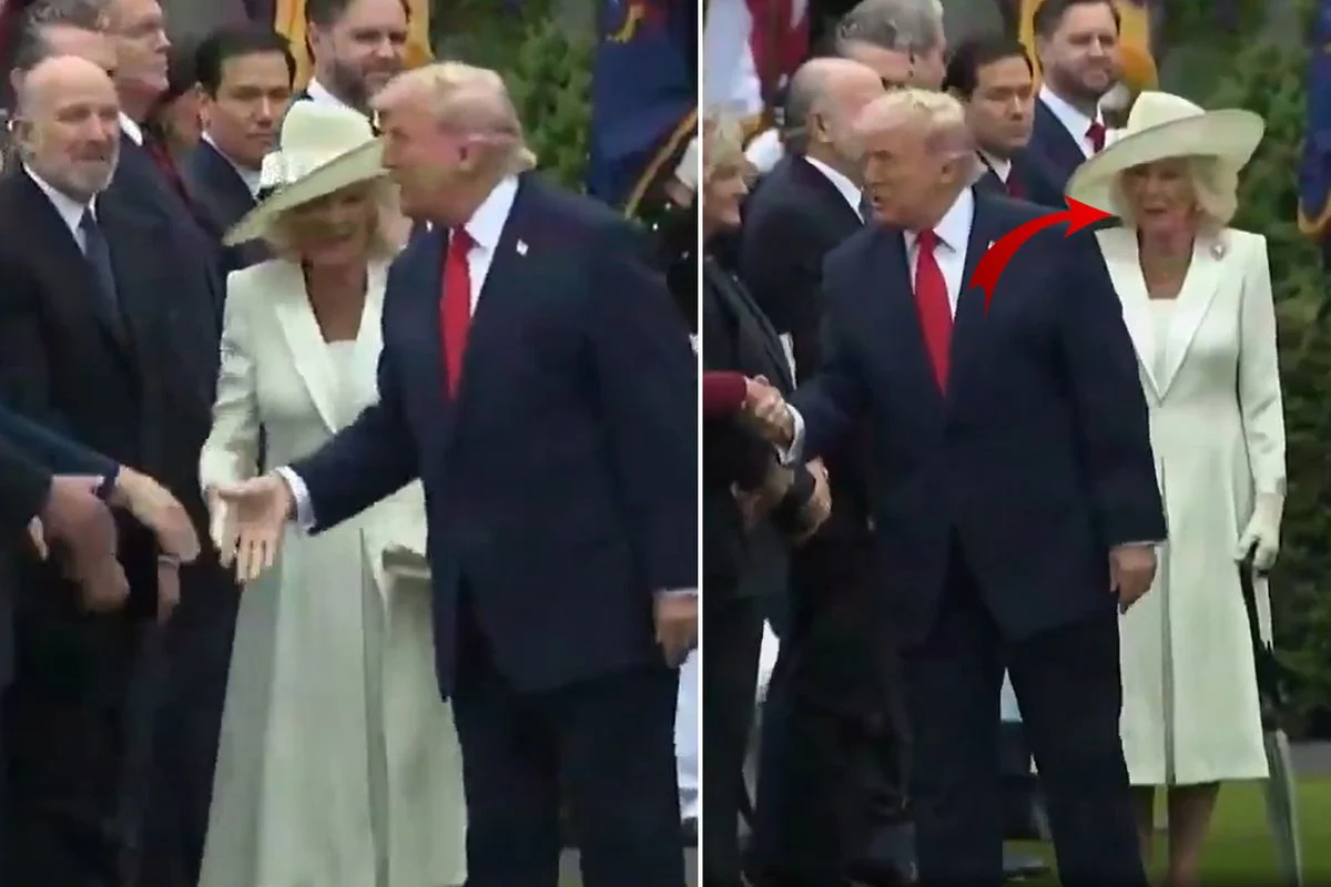 Trump Seremoni Sirasinda Kralice Camillanin Onune 19789261 2352 Amp