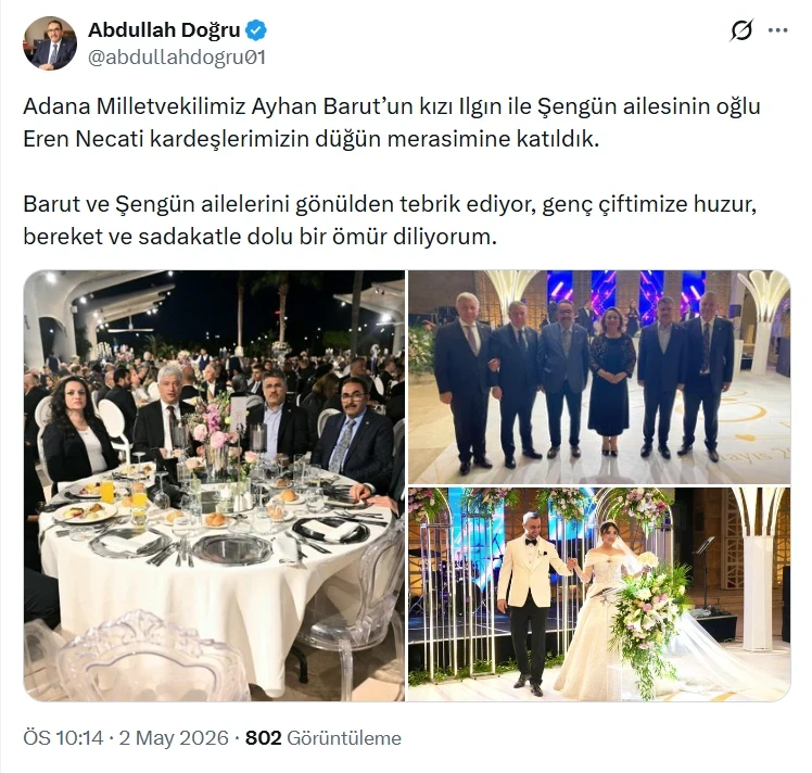 Abdullah Doğru Tweet