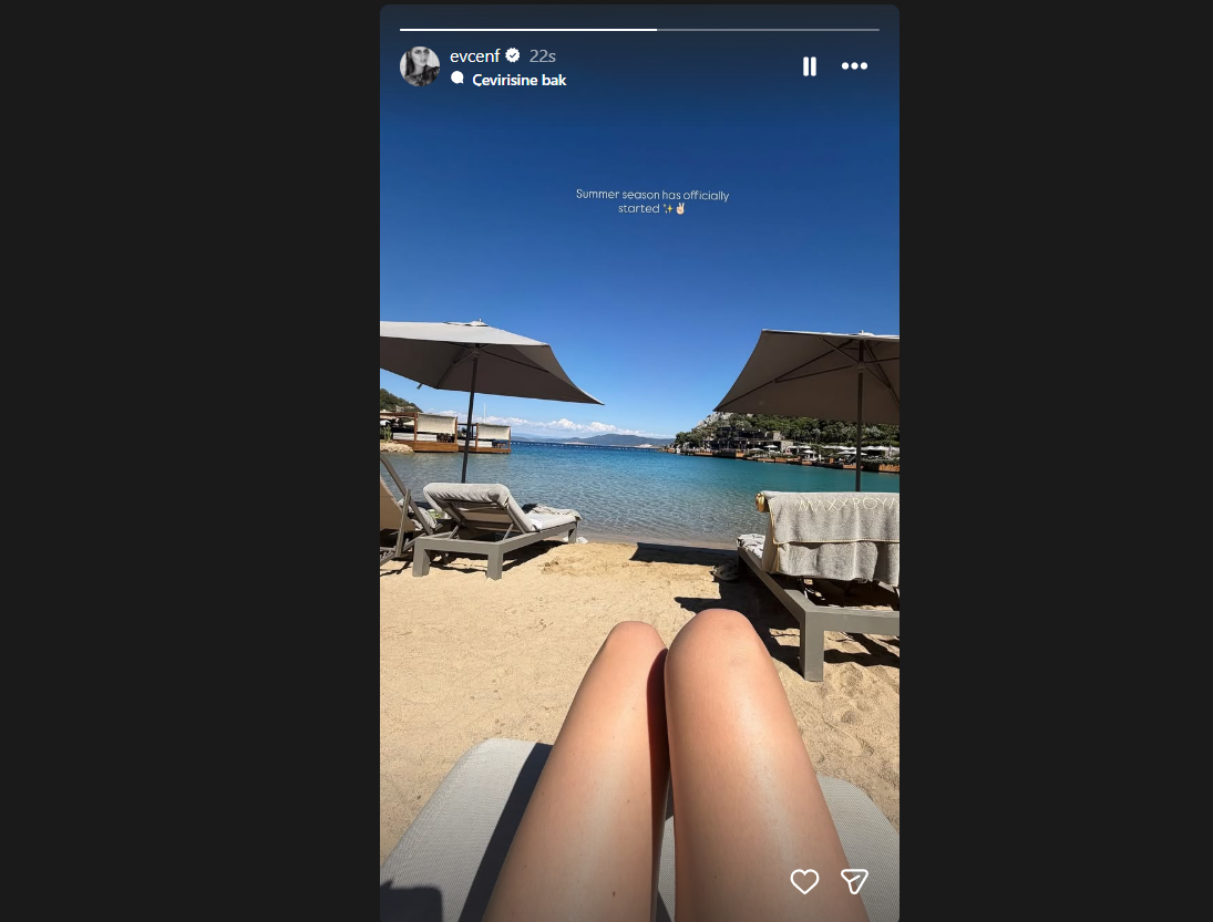 Fahriye Evcen Tatil Sezonunu Açtı (1)