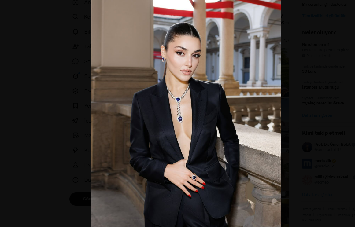 Hande Erçel mutfağa girdi sosyal medya yıkıldı!