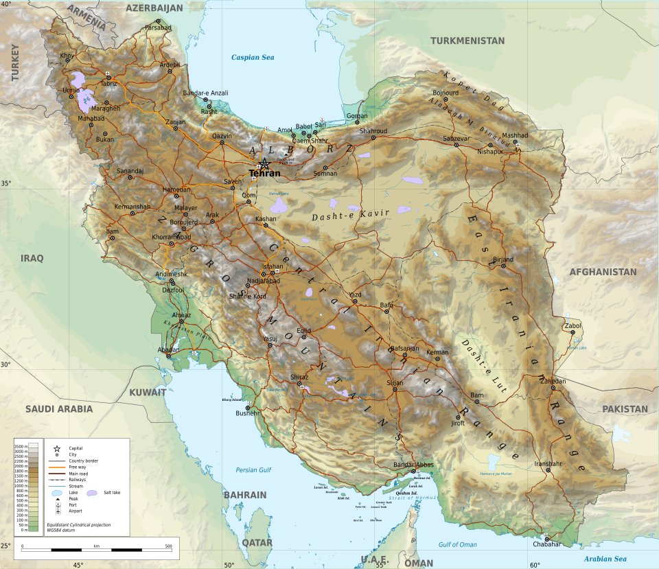 Iran Geographic