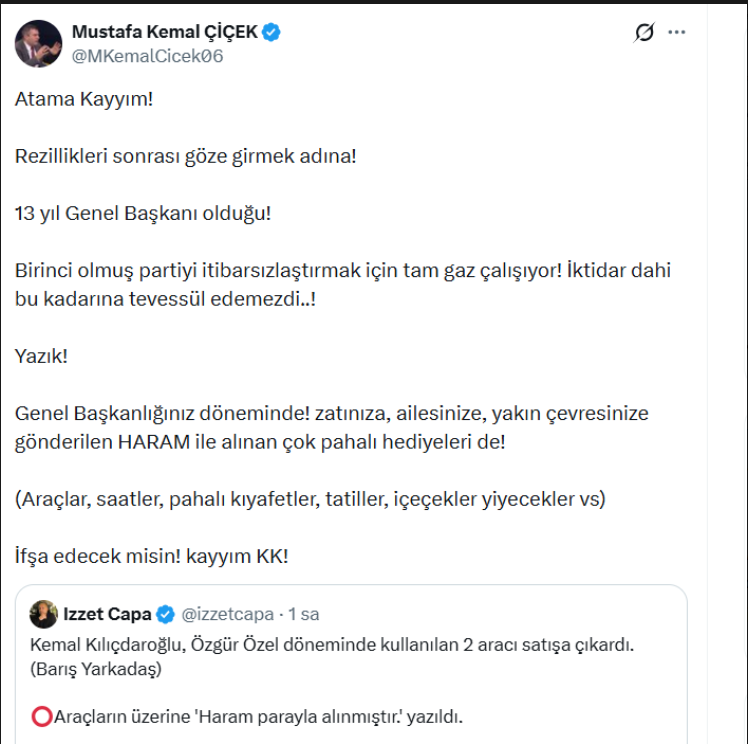 Mustafa Kemal Çiçekk