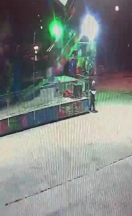 Lunaparktaki ölümlü kazanın görüntüsü kamerada