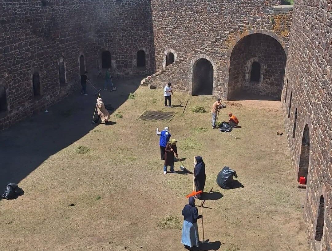 Erzurum'daki Aziziye Tabyalarında örnek etkinlik