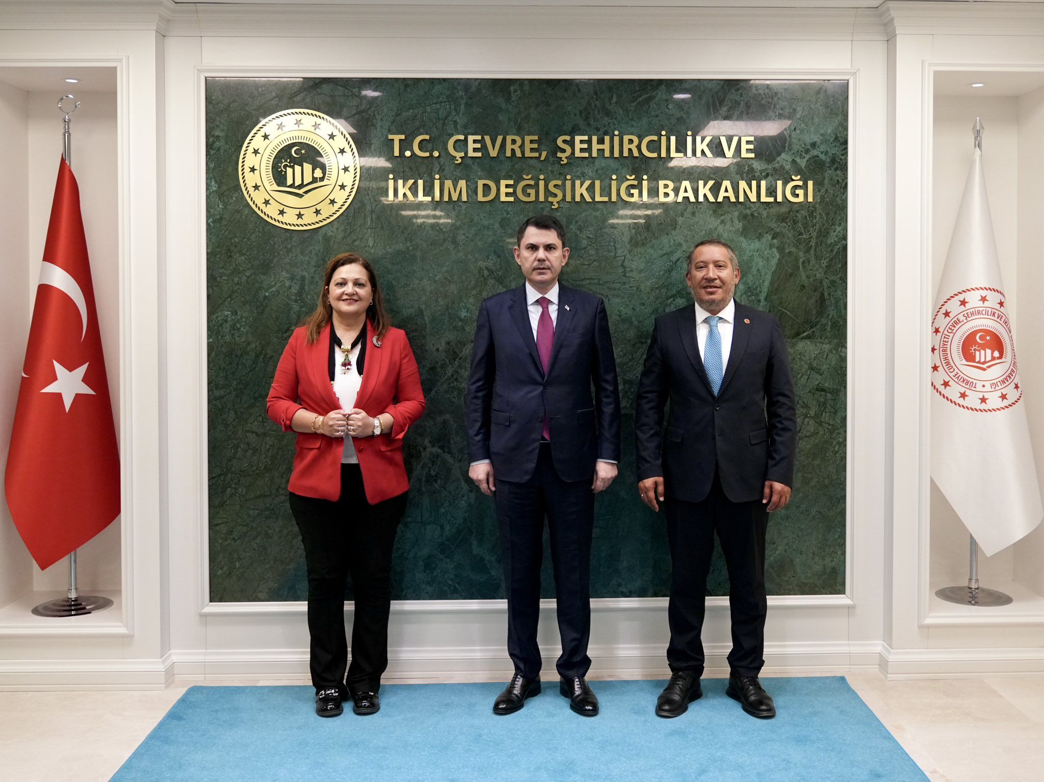 Burcu Köksal, Murat Kurum’u Ziyaret Etti (1)