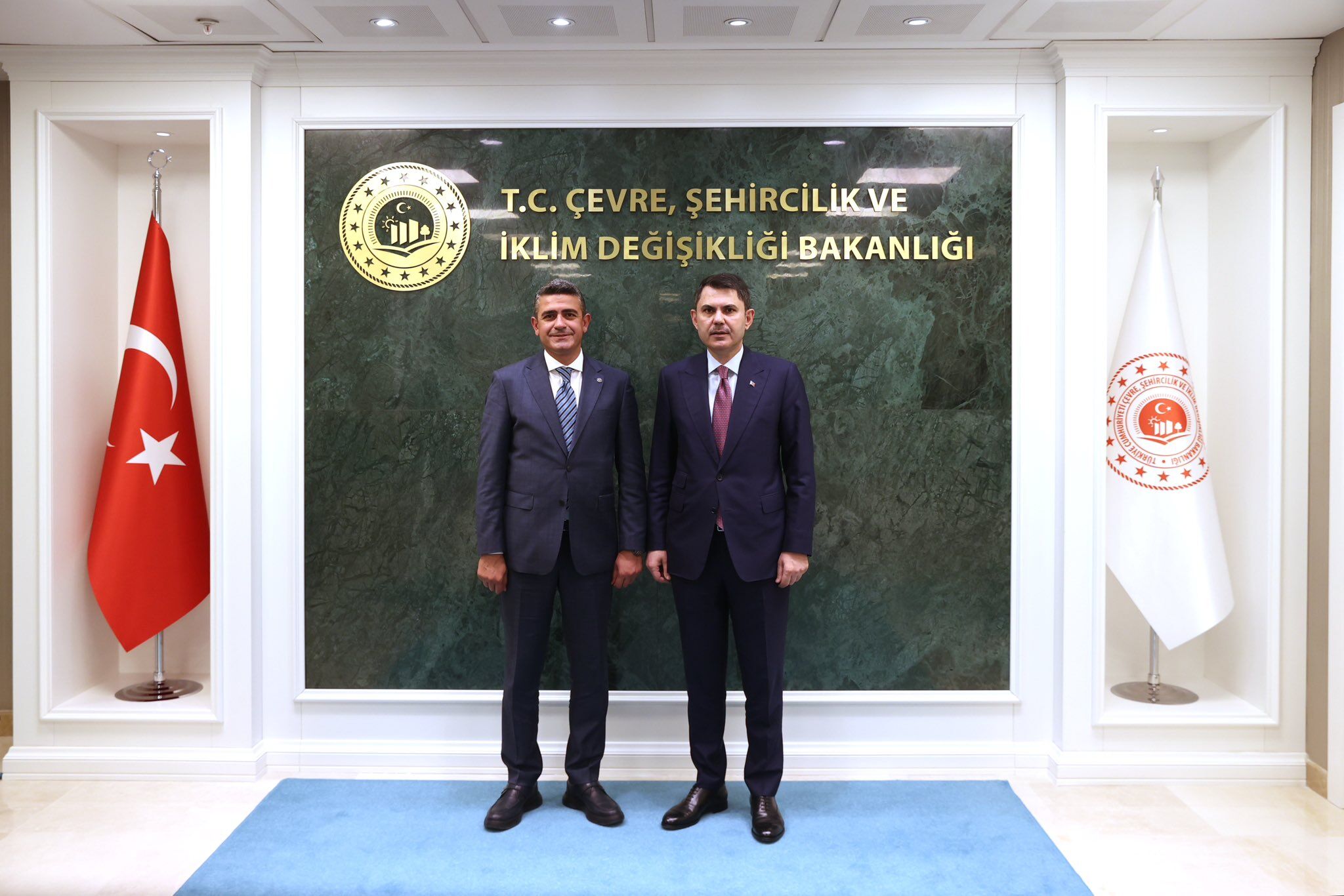 Chp'li Iki Ankara Belediye Başkanından Bakan Murum'a Ziyaret! (1)