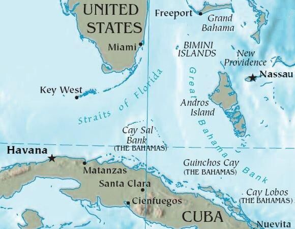 Cuba U S Map