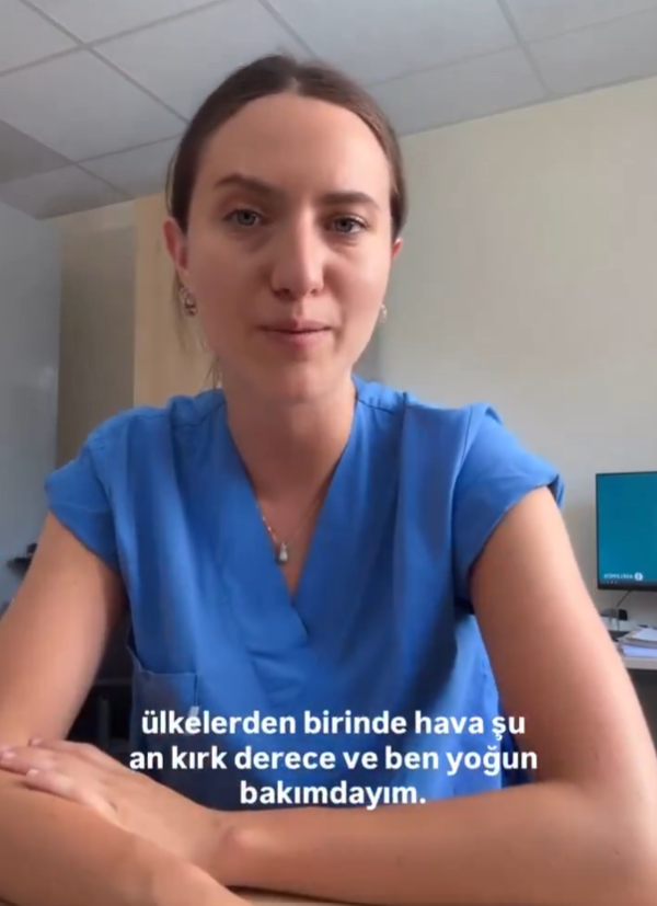 Almanya'daki doktordan sistem eleştirisi: ‘Bu Gerçekten normal mi? Sıcakla da savaşıyoruz!’