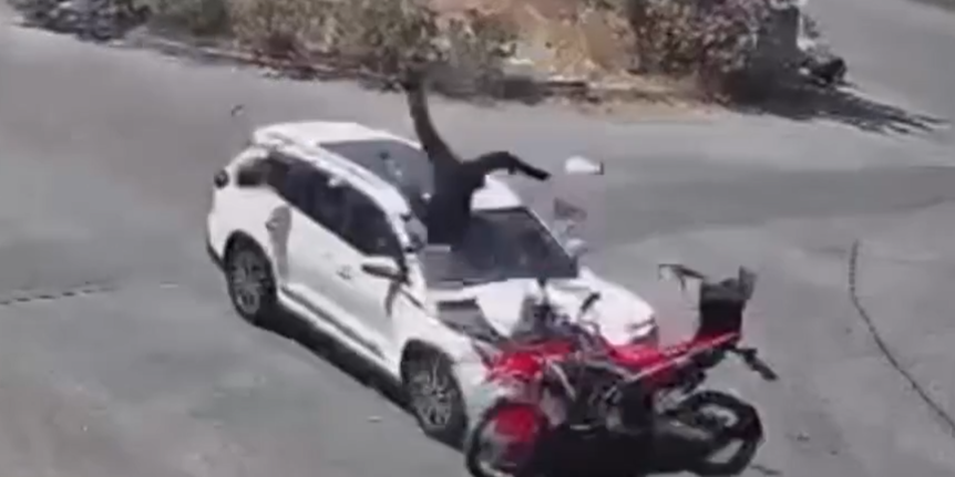 15 yaşında direksiyon başına geçti, kazaya karıştı: Motosiklet sürücüsü yoğun bakımda