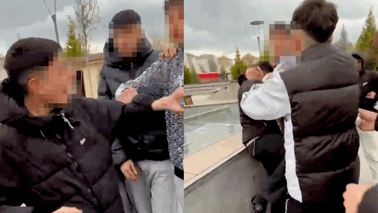 Eskisehirde Tepki Ceken Olay Akran Zorbaligi Kamerada