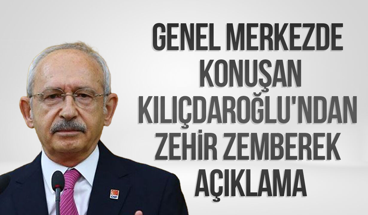 Kılıçdaroğlu, grup toplantısı krizinin ardından konuştu: "Kirli olanların tamamının işine son vereceğiz"