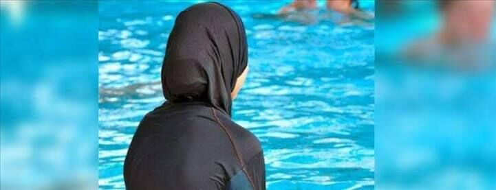Mersin'de havuz krizi: Haşemalı kadın içeri alınmadı
