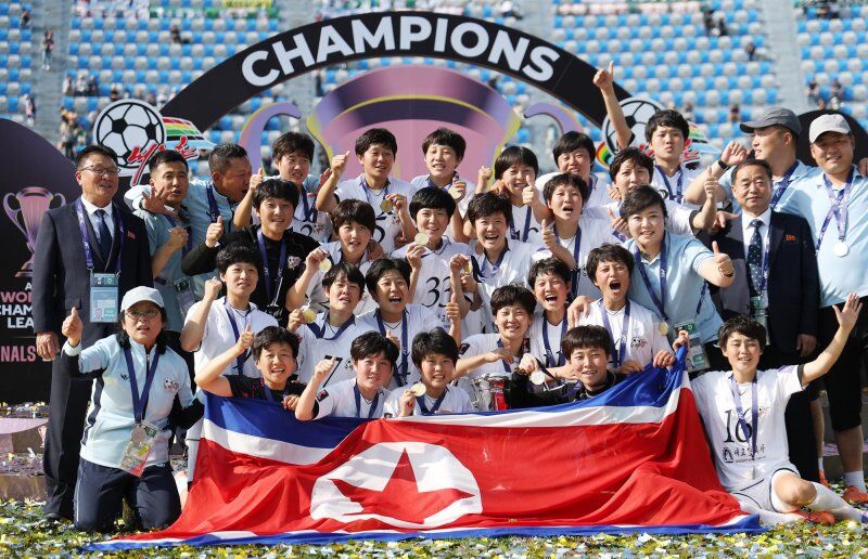 Kim Jong Un Honors Womens Soccer Champions After South Korea Triumph