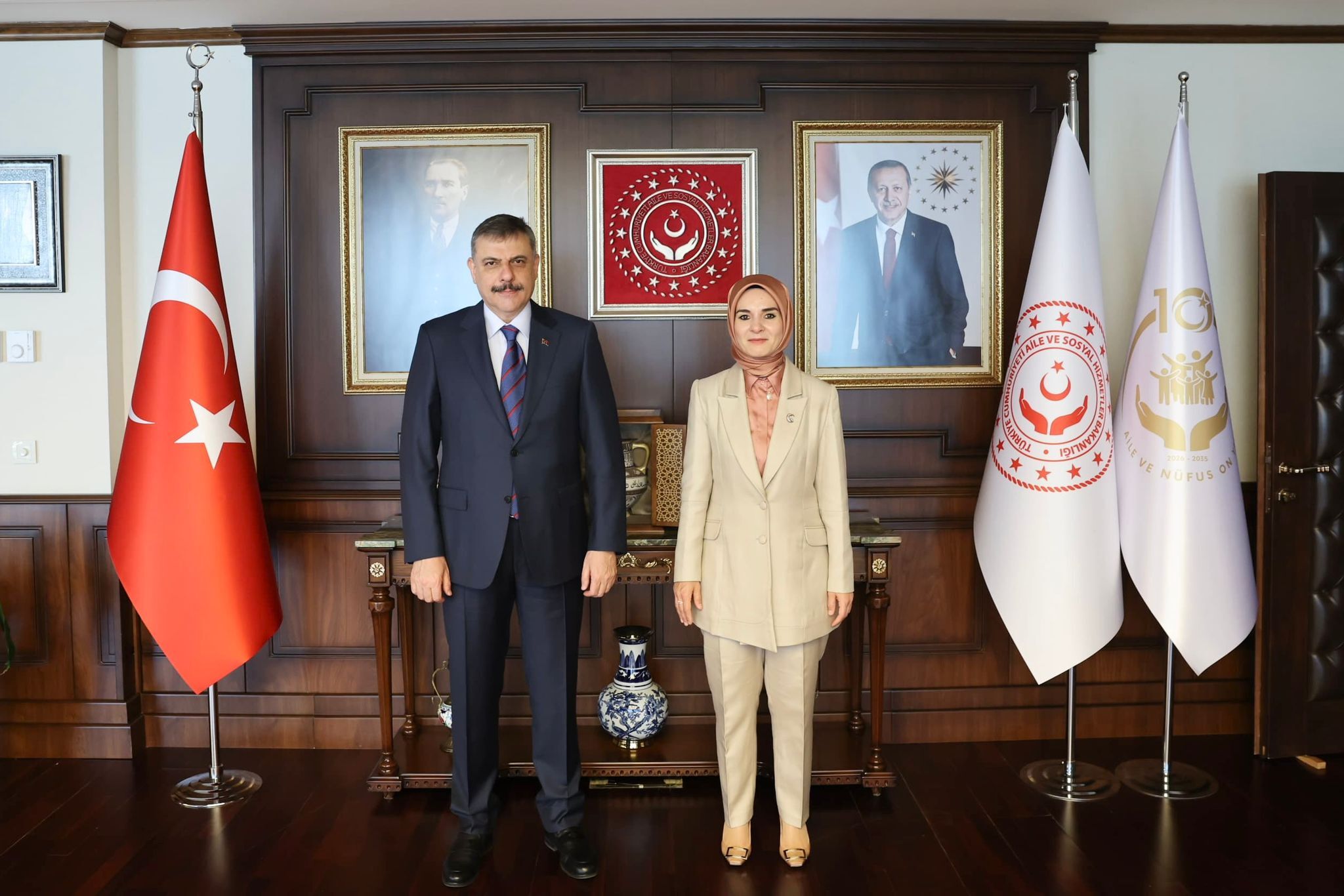 Mustafa Çiftçi’den Mahinur Özdemir Göktaş’a Ziyaret