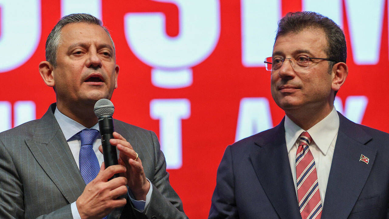 Özgür Özel Ekrem Imamoğlu