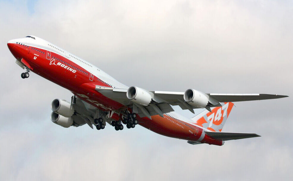 747 8 I ( N6067 E) Takeoff