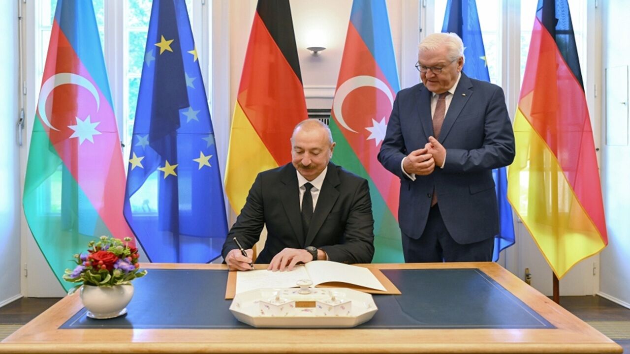 Aliyev Ve Steinmeier Görüşme