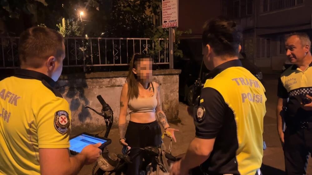 Alkollü sürücüden dikkat çeken tepki: “Motor kalsın burada, beni götüremezsiniz”