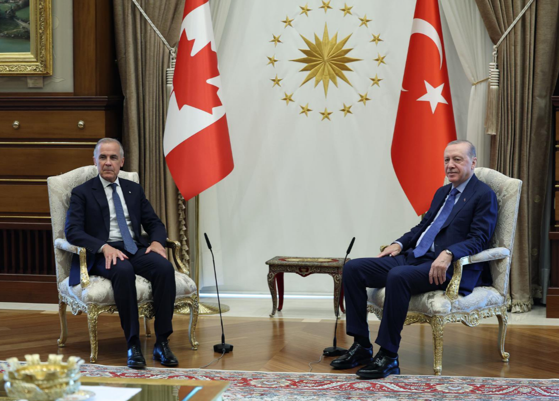 Cumhurbaşkanı Erdoğan, Kanada Başbakanı Carney Ile Görüştü (2)