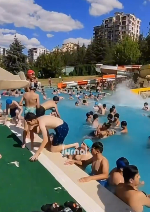 Keçiören’deki aquaparkta erkek yoğunluğu tartışma yarattı: “Burası Hindistan değil” çıkışı
