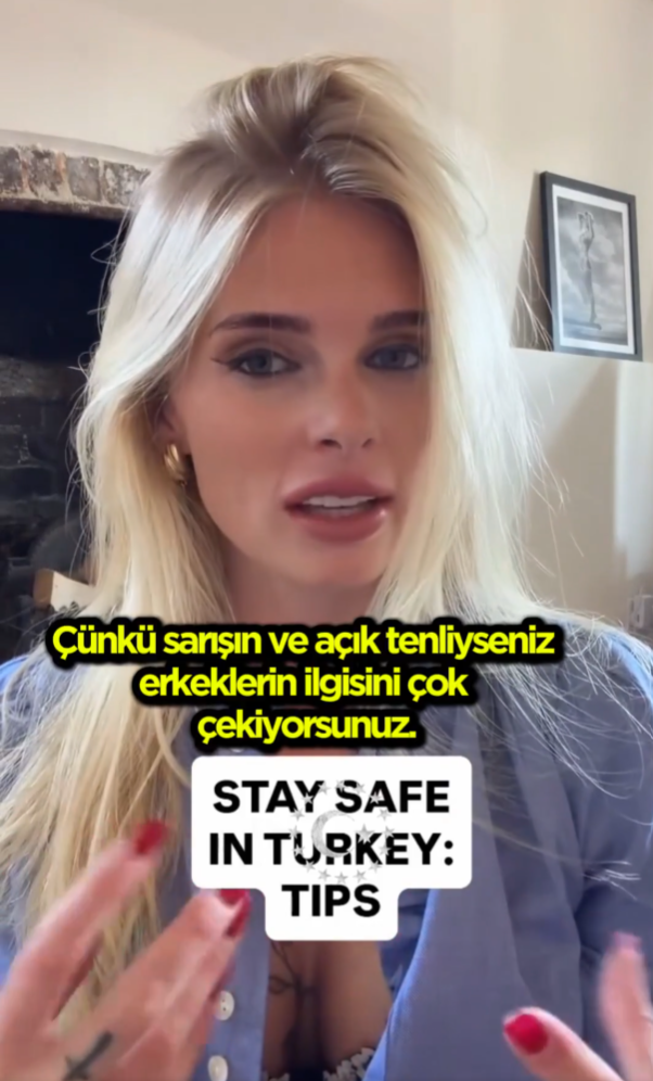 Türkiye'yi gezen yabancı kadından dikkat çeken uyarı: "Kadınsanız özellikle İstanbul'da dikkatli olun"