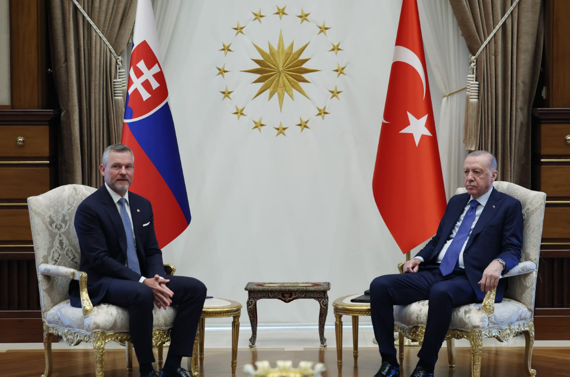 Erdoğan’ın Nato Sonrası Görüşmeleri! Slovakyalı Mevkidaşı Ile Görüştü (1)