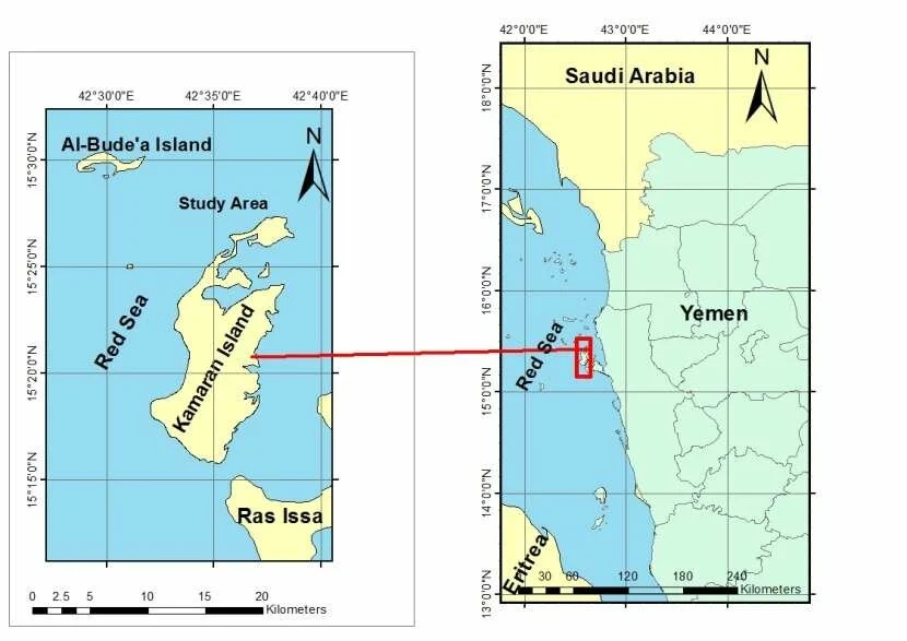 Location Of Kamaran Island-1