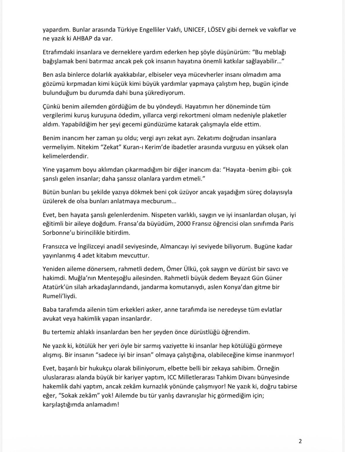 Mektup 2-1