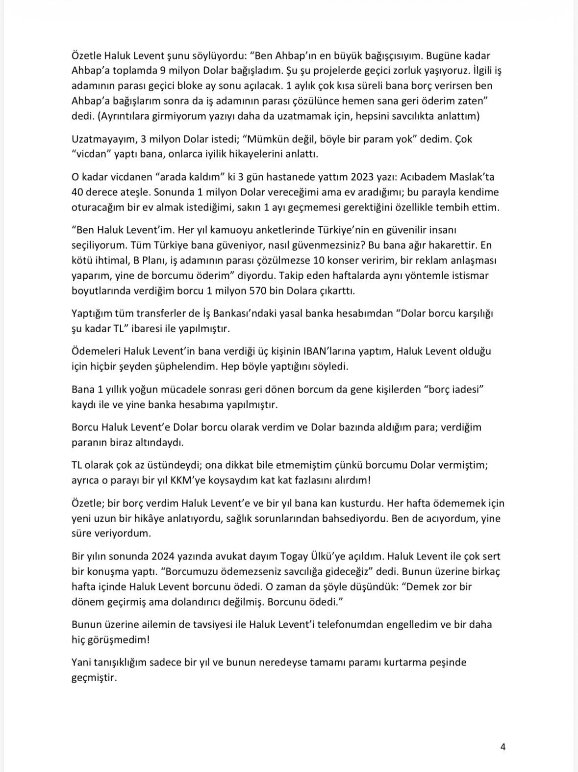 Mektup 4