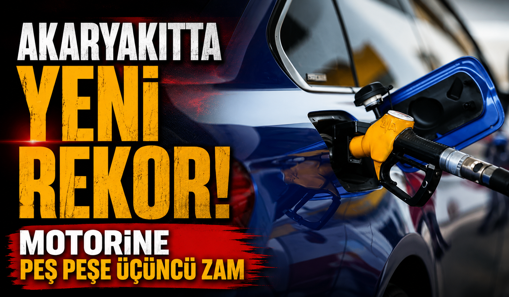 Akaryakıtta yeni rekor! Motorine peş peşe üçüncü zam