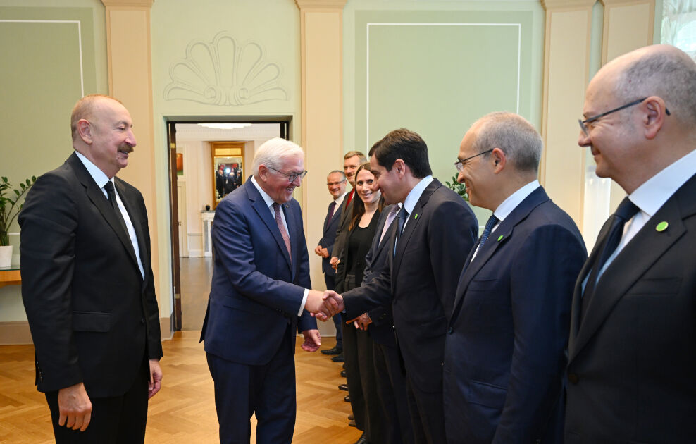 Steinmeier Ve Aliyev