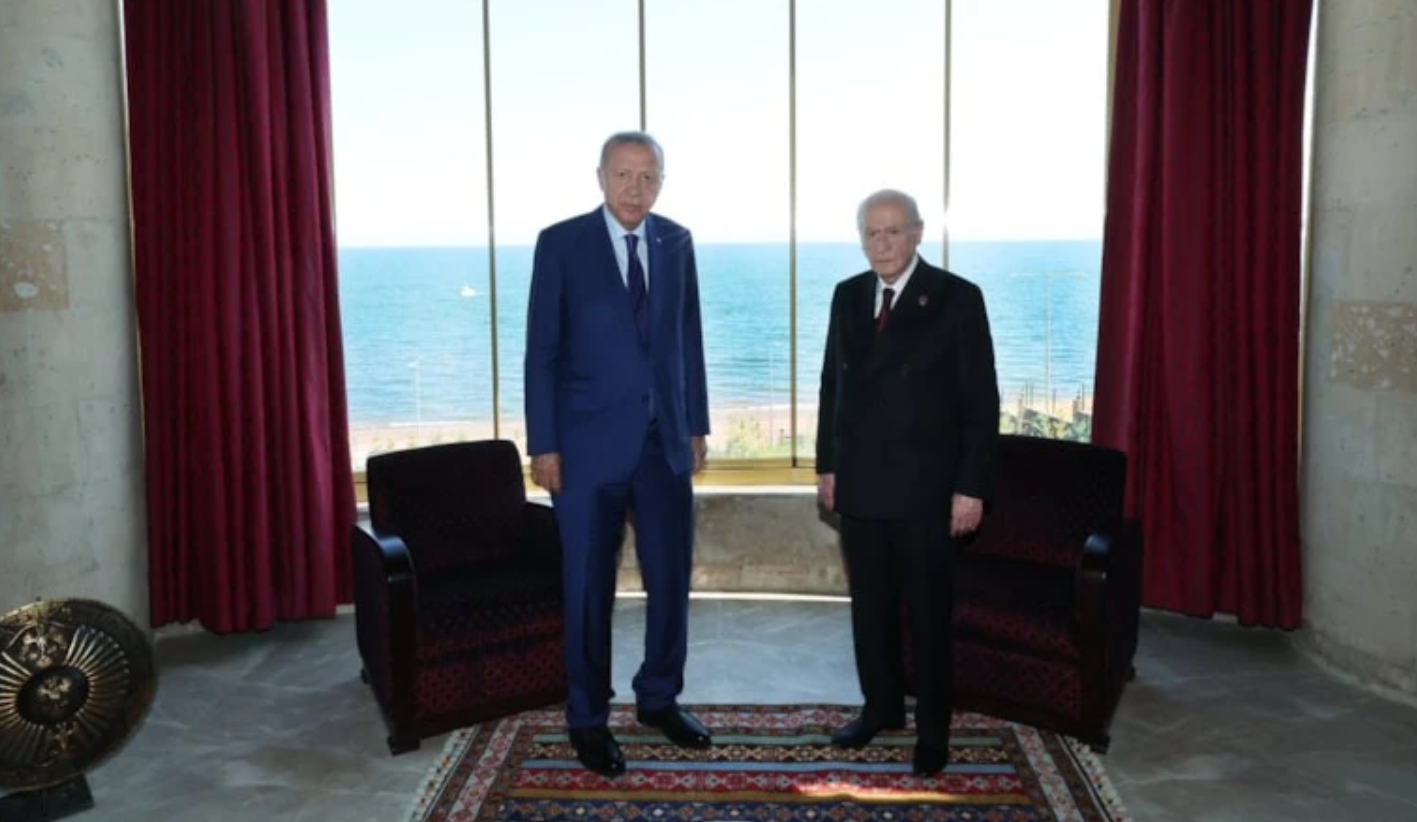 Cumhurbaşkanı Erdoğan, Devlet Bahçeli Ile Görüştü! (2)