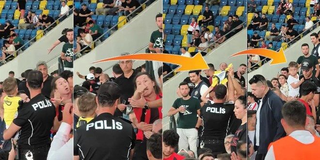Fenerbahce Formali Kucuk Cocuga Tepki Gosteren Taraftar Adliyeye Sevk Edildi (1)