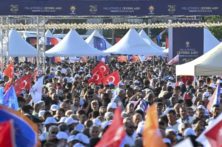 On Binler Alana Geldi Ak Partinin 25 Yili Kutlaniyor Ozel Goruntuler 1786721196 7206 W750 H499