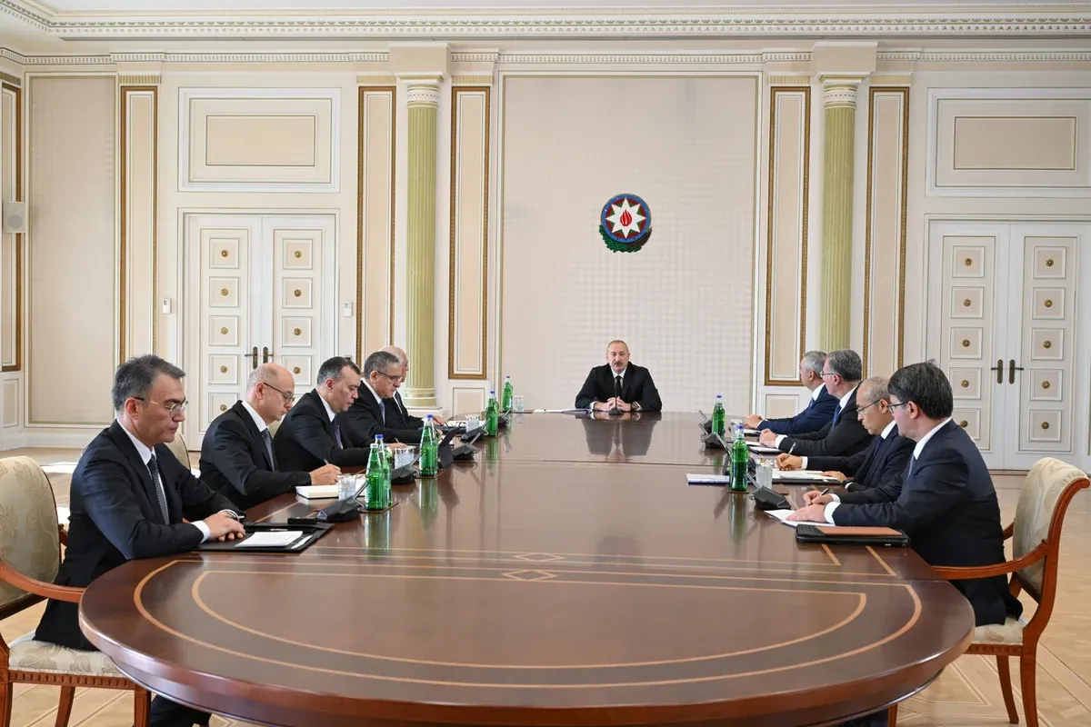 Aliyev Toplantı