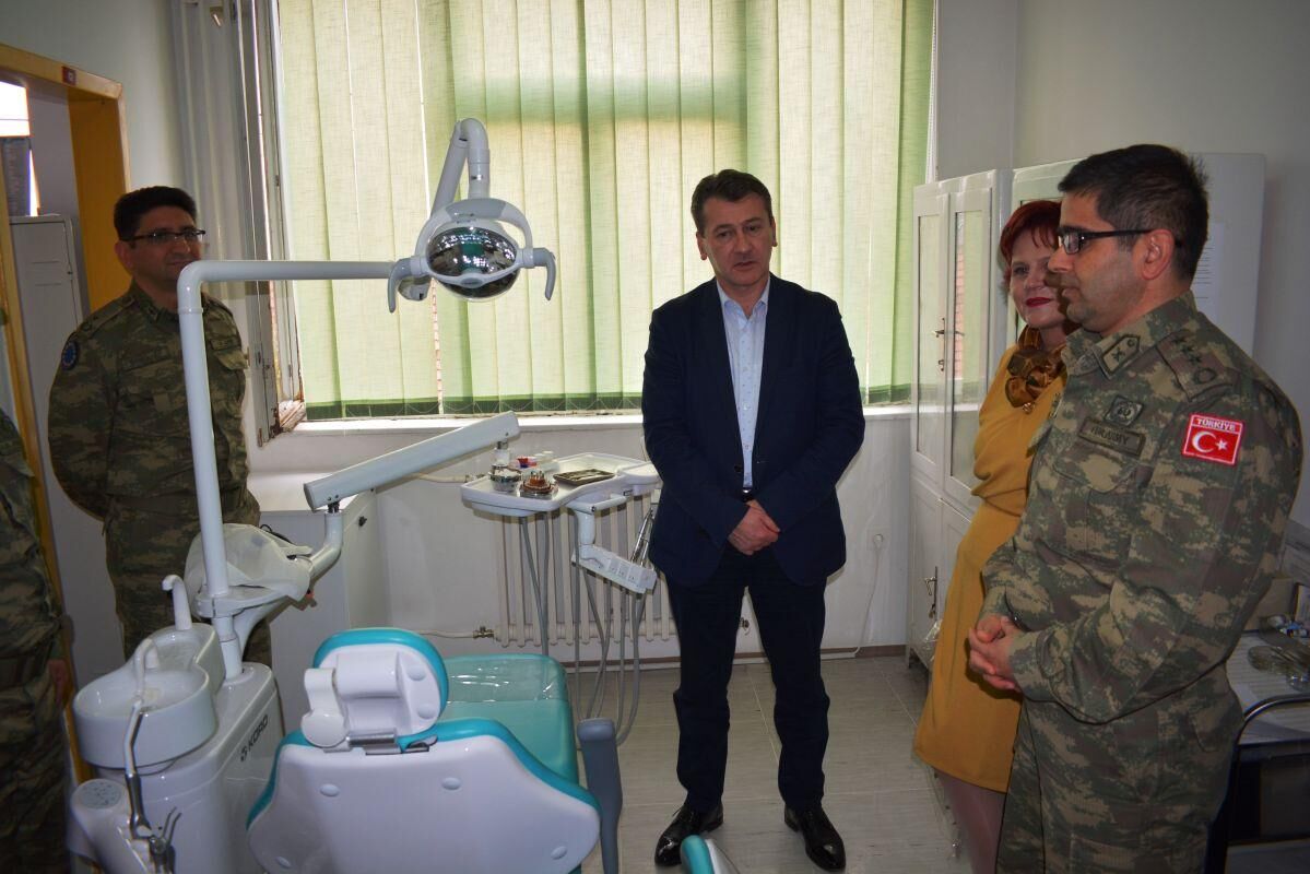 Bosna-Hersek’te Türk askerinden anlamlı destek!