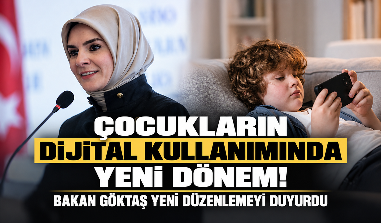Çocukların dijital kullanımında yeni dönem! Bakan Göktaş yeni düzenlemeyi duyurdu