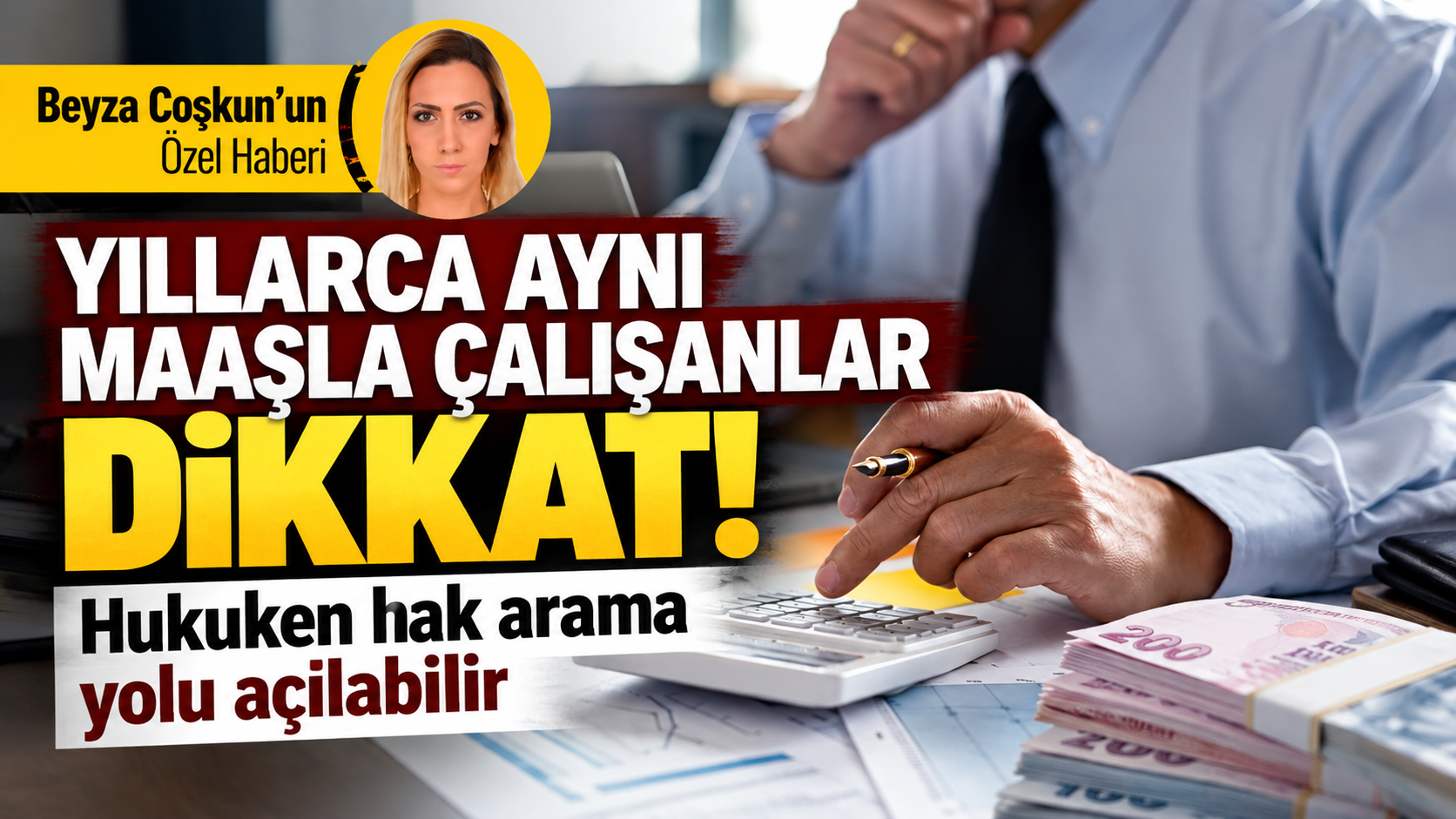 Yıllarca aynı maaşla çalışanlar dikkat! Hukuken hak arama yolu açılabilir