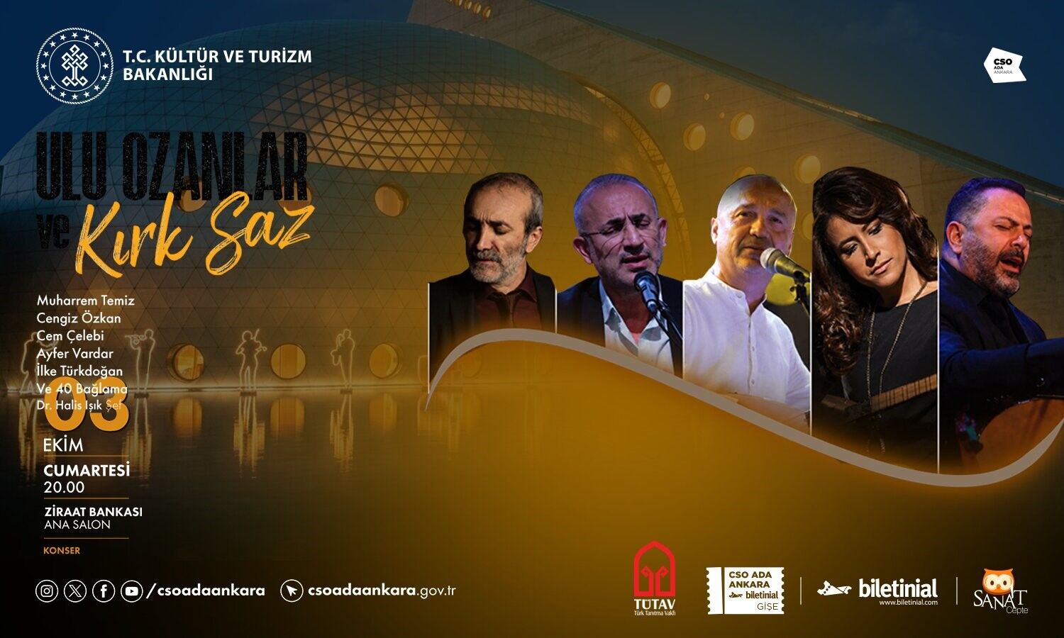 Cso Ada Ankara’nın Ekim Programı Belli Oldu İşte Konser Ve Etkinlik Takvimi (2)