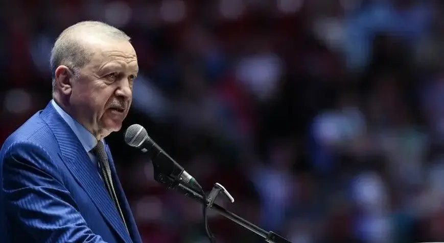 Cumhurbaşkanı Erdoğan İstanbul Havalimanı'nda