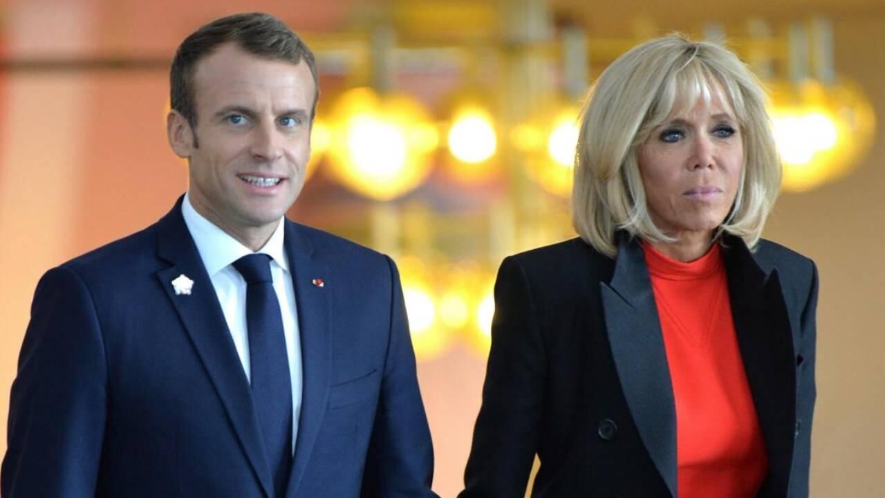 Emmanuel Macron Ve Brigitte Macron