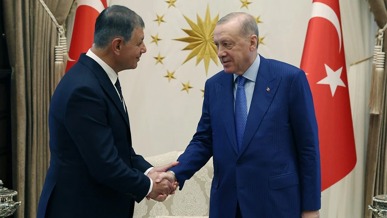 Cumhurbaşkanı Erdoğan, Cemil Tugay'ı kabul etti-1