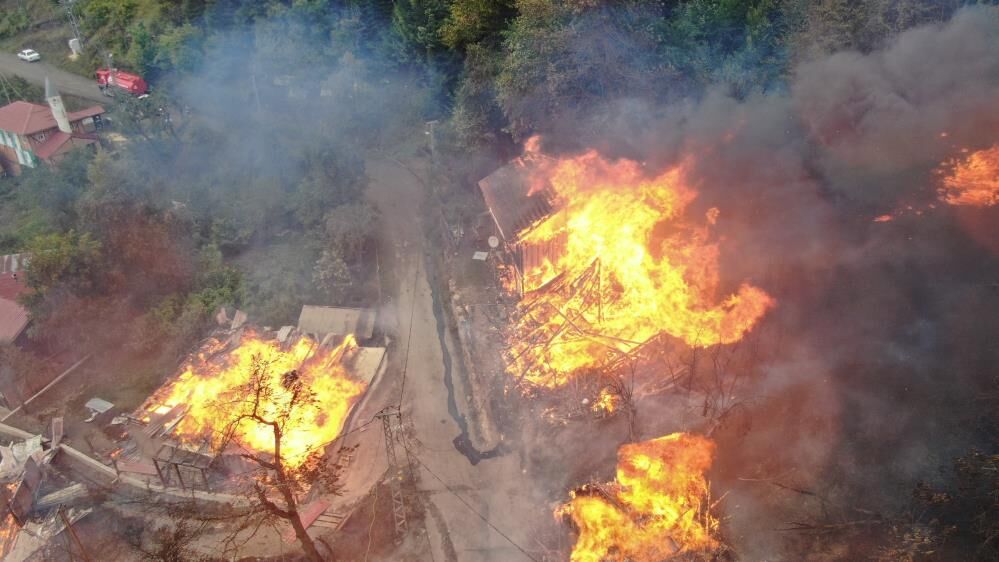 Kastamonu'da Yangın